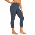 Leggings sportivi donna M blu scuro a vita alta elasticizzati